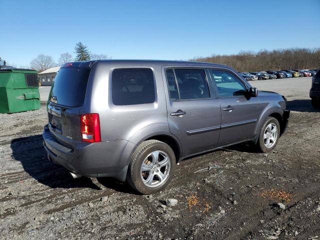 5FNYF4H47EB039807 - 2014 HONDA PILOT EX GRAY photo 3