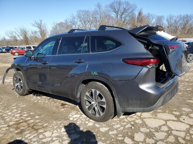 5TDGZRAH3MS035700 - 2021 TOYOTA HIGHLANDER XLE 灰色 照片 2