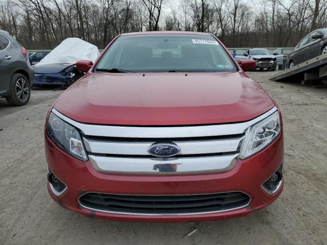 3FAHP0JA8CR294070 - 2012 FORD FUSION SEL RED photo 5