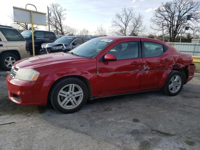 1C3CDZCB8DN556735 - 2013 DODGE AVENGER SXT RED photo 1