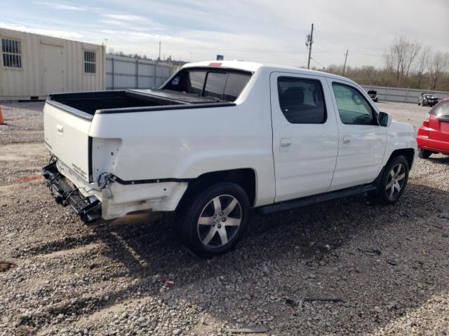 5FPYK1F6XEB008833 - 2014 HONDA RIDGELINE RTL-S WHITE photo 3