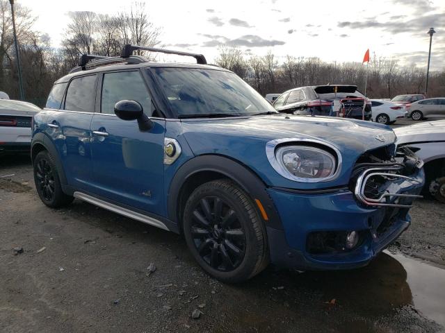 WMZYU7C49J3B86378 - 2018 MINI COOPER S E COUNTRYMAN ALL4 BLUE photo 4