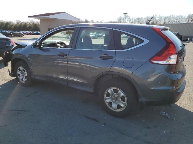 2HKRM4H35DH687230 - 2013 HONDA CR-V LX GRAY photo 2