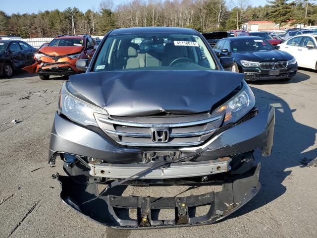 2HKRM4H35DH687230 - 2013 HONDA CR-V LX GRAY photo 5