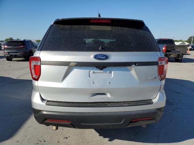 1FM5K8ARXJGA83792 - 2018 FORD EXPLORER POLICE INTERCEPTOR SILVER photo 6