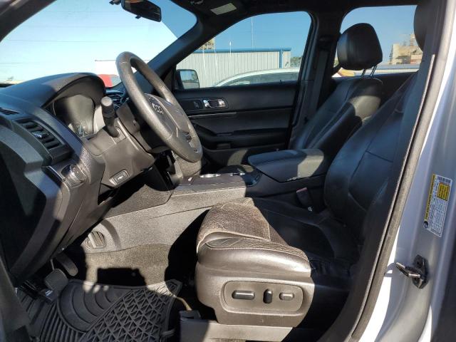 1FM5K8ARXJGA83792 - 2018 FORD EXPLORER POLICE INTERCEPTOR SILVER photo 7