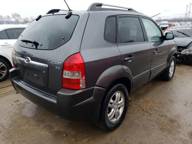 KM8JN12D47U631232 - 2007 HYUNDAI TUCSON SE GRAY photo 3