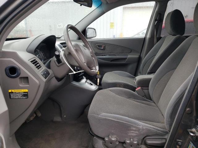 KM8JN12D47U631232 - 2007 HYUNDAI TUCSON SE GRAY photo 7