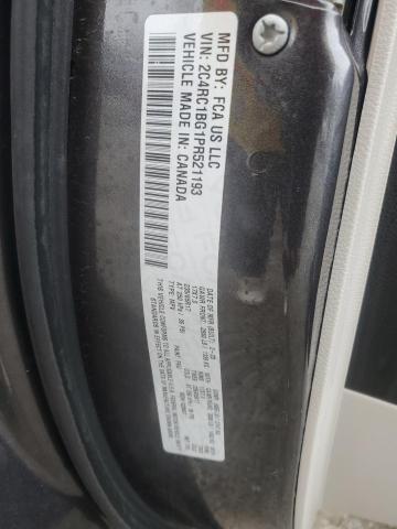 2C4RC1BG1PR521193 - 2023 CHRYSLER PACIFICA TOURING L GRAY photo 13