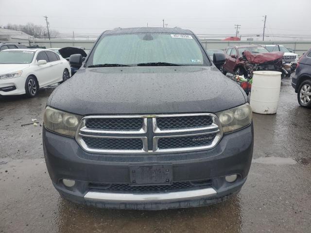 1D4RE4GG2BC695881 - 2011 DODGE DURANGO CREW GRAY photo 5