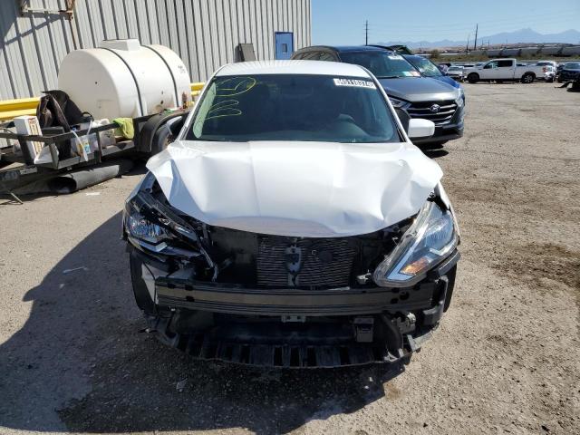 3N1AB7AP6KY251653 - 2019 NISSAN SENTRA S WHITE photo 5