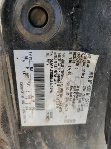 5LMFU28R04LJ43928 - 2004 LINCOLN NAVIGATOR BLACK photo 13