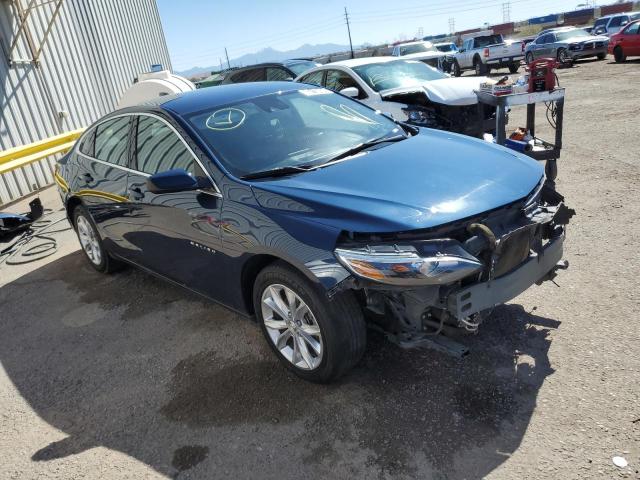 1G1ZD5ST5MF011541 - 2021 CHEVROLET MALIBU LT BLUE photo 4