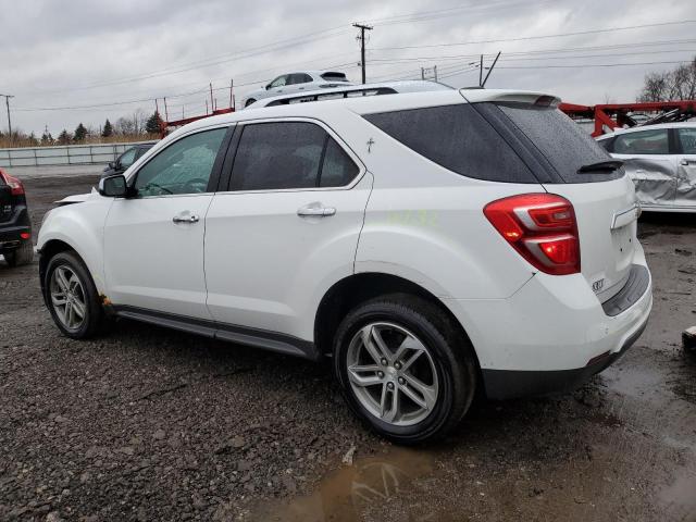 2GNALDEK1G6173564 - 2016 CHEVROLET EQUINOX LTZ WHITE photo 2