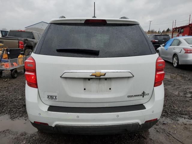 2GNALDEK1G6173564 - 2016 CHEVROLET EQUINOX LTZ WHITE photo 6