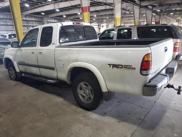 5TBBT44163S352312 - 2003 TOYOTA TUNDRA ACCESS CAB SR5 WHITE photo 2