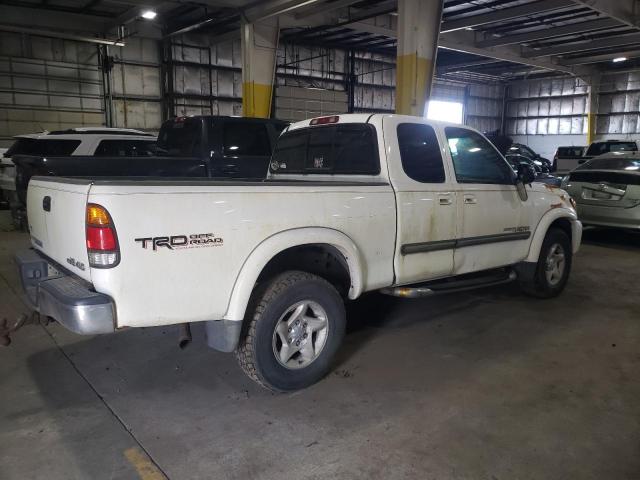 5TBBT44163S352312 - 2003 TOYOTA TUNDRA ACCESS CAB SR5 WHITE photo 3