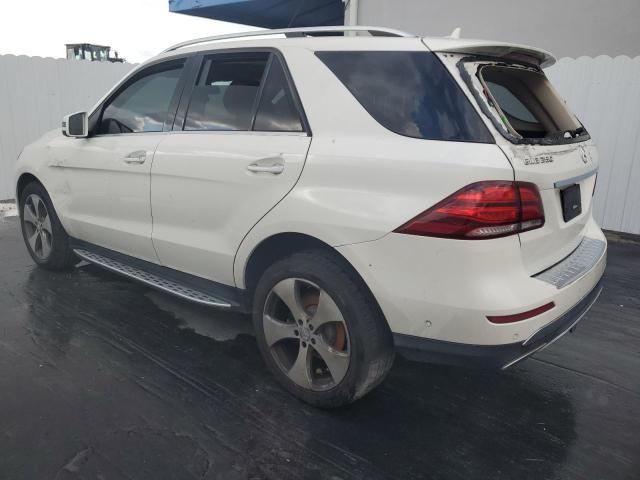 4JGDA5JB0HA857531 - 2017 MERCEDES-BENZ GLE 350 WHITE photo 2