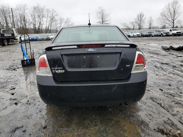 3FAHP07Z77R247745 - 2007 FORD FUSION SE BLACK photo 6