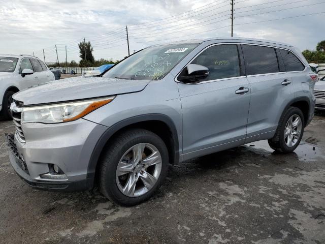 2014 TOYOTA HIGHLANDER LIMITED, 