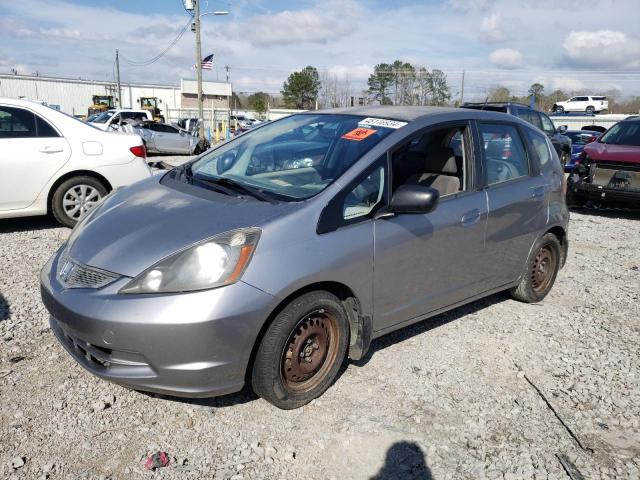 JHMGE8G24AS014042 - 2010 HONDA FIT SILVER photo 1