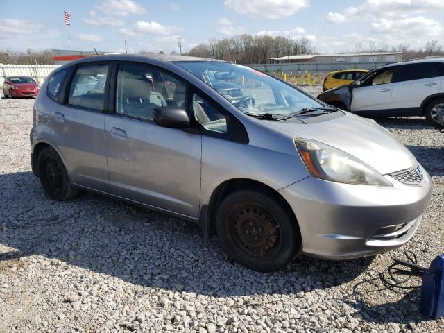 JHMGE8G24AS014042 - 2010 HONDA FIT SILVER photo 4