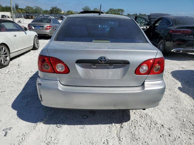 JTDBR32E970111228 - 2007 TOYOTA COROLLA CE SILVER photo 6