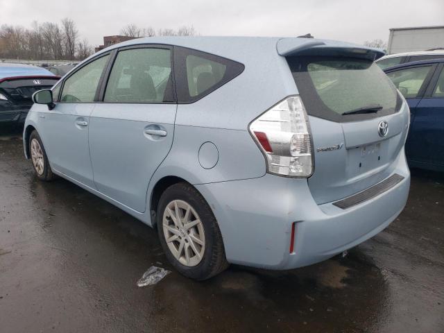 JTDZN3EU7C3168906 - 2012 TOYOTA PRIUS V BLUE photo 2