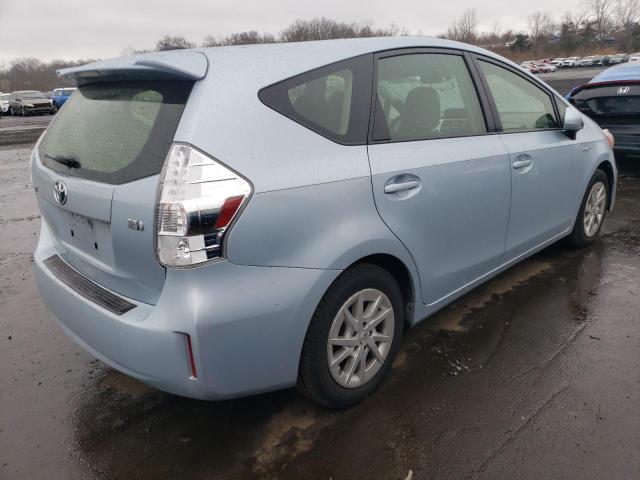 JTDZN3EU7C3168906 - 2012 TOYOTA PRIUS V BLUE photo 3