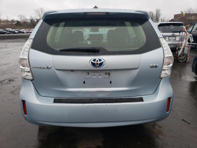 JTDZN3EU7C3168906 - 2012 TOYOTA PRIUS V BLUE photo 6