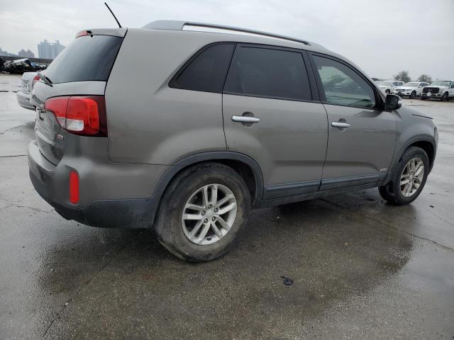 5XYKTCA66EG450161 - 2014 KIA SORENTO LX GRAY photo 3