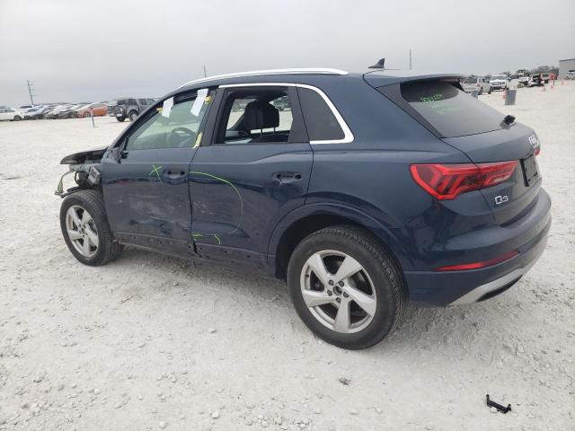 WA1AECF3XK1080410 - 2019 AUDI Q3 PREMIUM BLUE photo 2