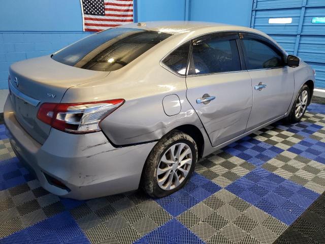 3N1AB7APXJY265747 - 2018 NISSAN SENTRA S SILVER photo 3