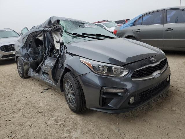 3KPF24AD9LE257537 - 2020 KIA FORTE FE GRAY photo 4