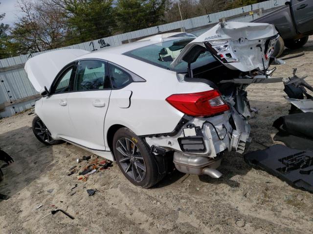 1HGCV1F54MA085482 - 2021 HONDA ACCORD EXL WHITE photo 2