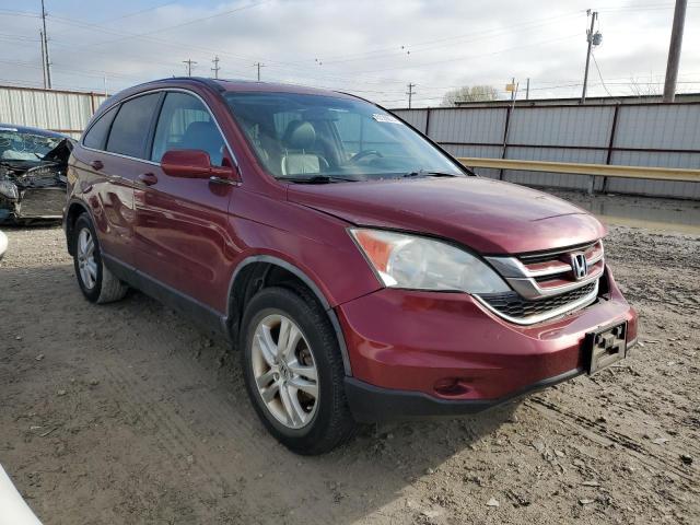 5J6RE4H79AL030366 - 2010 HONDA CR-V EXL MAROON photo 4