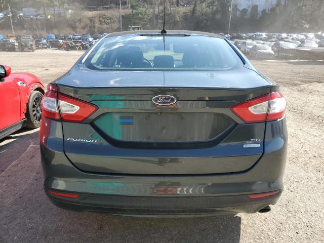 3FA6P0HD1FR125486 - 2015 FORD FUSION SE GREEN photo 6