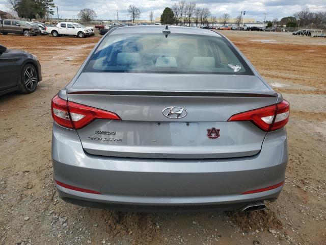 5NPE24AF5FH073872 - 2015 HYUNDAI SONATA SE SILVER photo 6