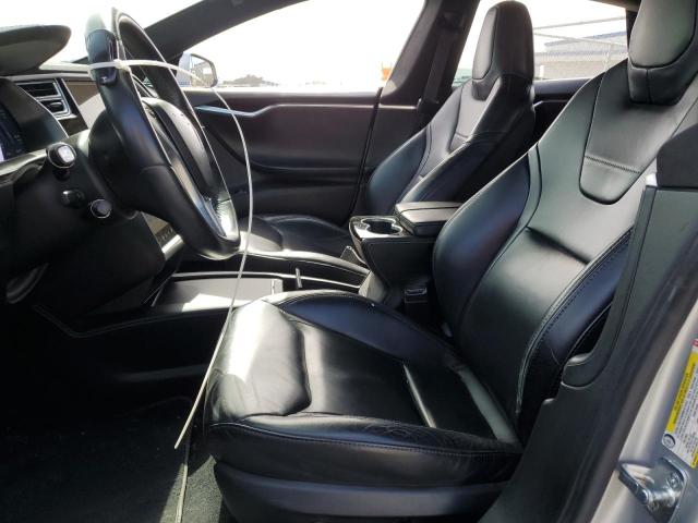 5YJSA1E12HF177935 - 2017 TESLA MODEL S ვერცხლისფერი ფოტო 7