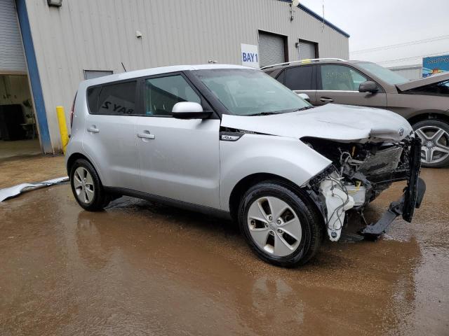 KNDJN2A29F7813208 - 2015 KIA SOUL SILVER photo 4