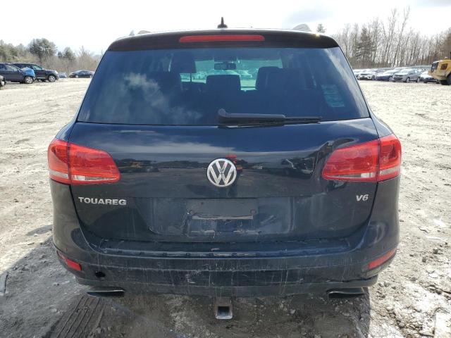 WVGFF9BP2CD003207 - 2012 VOLKSWAGEN TOUAREG V6 BLACK photo 6