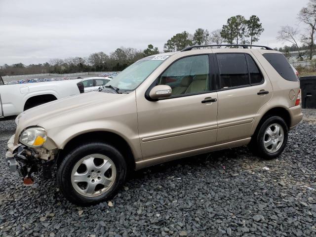 4JGAB57E33A412145 - 2003 MERCEDES-BENZ ML 350 TAN photo 1