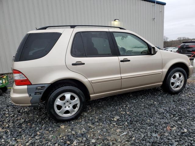 4JGAB57E33A412145 - 2003 MERCEDES-BENZ ML 350 TAN photo 3