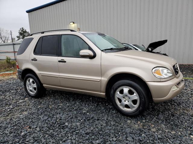 4JGAB57E33A412145 - 2003 MERCEDES-BENZ ML 350 TAN photo 4