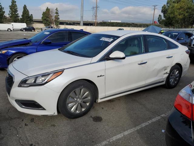 KMHE24L12GA025414 - 2016 HYUNDAI SONATA HYBRID WHITE photo 1