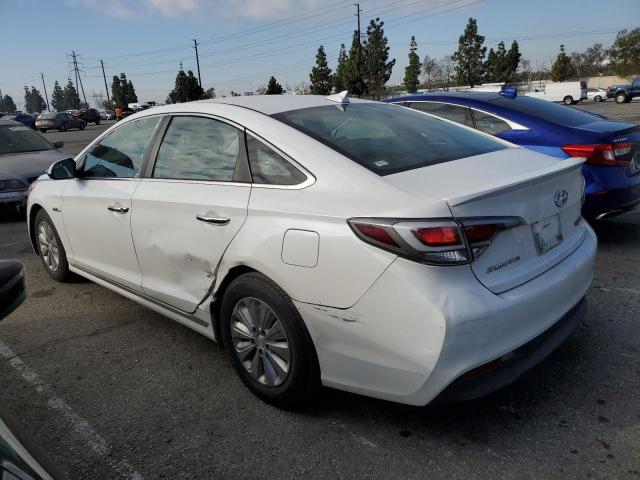 KMHE24L12GA025414 - 2016 HYUNDAI SONATA HYBRID WHITE photo 2