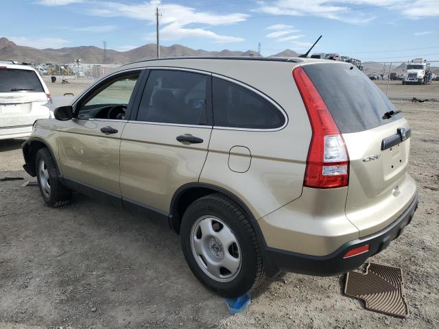 JHLRE38359C015374 - 2009 HONDA CR-V LX BEIGE photo 2