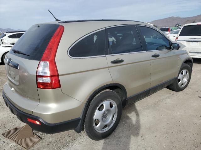 JHLRE38359C015374 - 2009 HONDA CR-V LX BEIGE photo 3