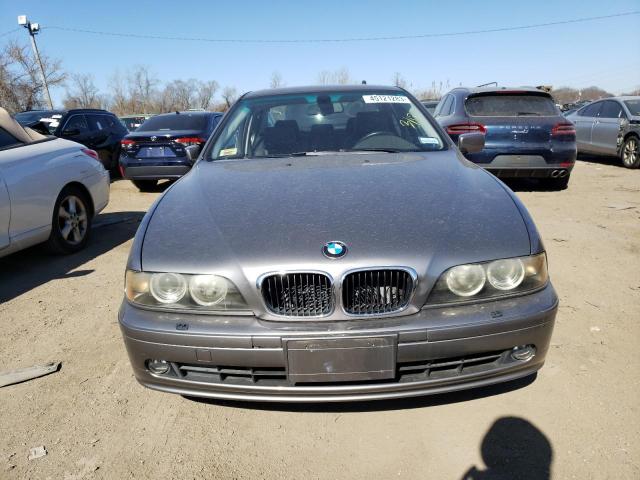 WBADT63452CH91668 - 2002 BMW 530 I AUTOMATIC GRAY photo 5