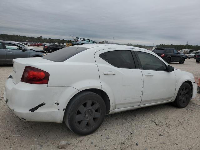 1C3CDZAB8EN221608 - 2014 DODGE AVENGER SE WHITE photo 3